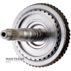 Барабан ENGINE Clutch MAZDA Hybrid 8-speed transmission RZ44 - загальна довжина валу 222 мм, 5 фрикційних дисків (загальна товщина комплекту 23.55 мм)
