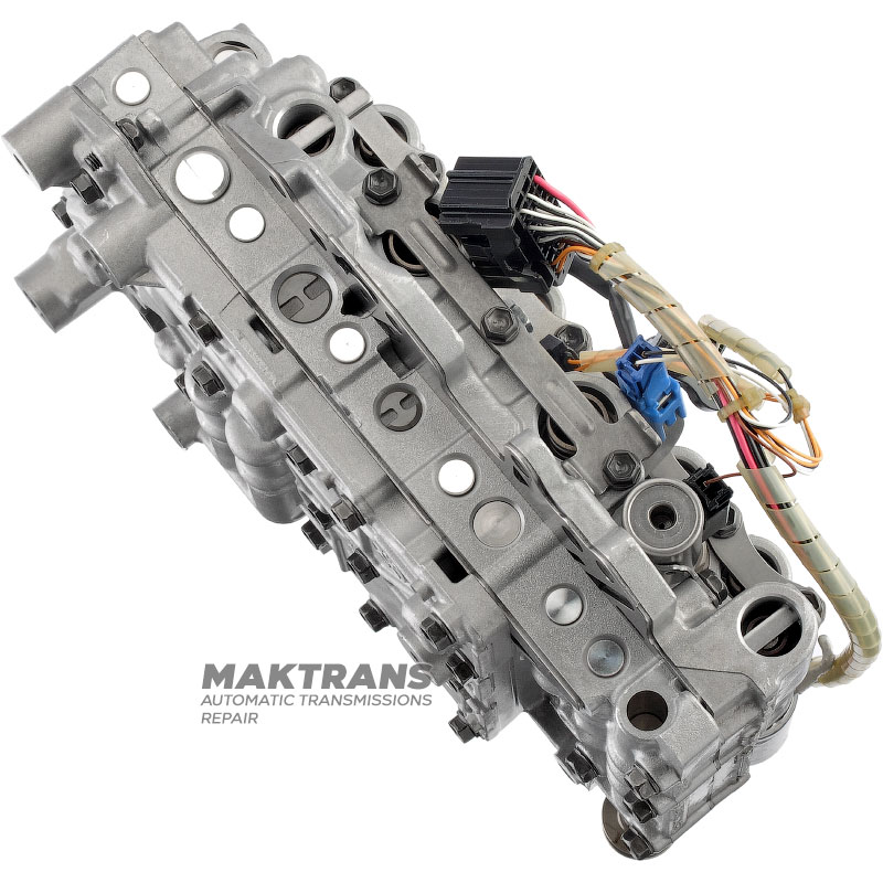 Гідроблок (відновлений) у зборі з соленоїдами TOYOTA/LEXUS UA80E, UA80F 3541048080, 354100E010 — (для автомобілів із системою start/stop, маркування на корпусі 89090, сепаратор)