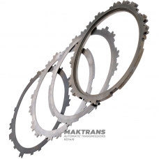 Комплект стальных дисков Low / Reverse Clutch FORD 6F15, 6F35 / GM 6T40, 6T45 — 2 стальних диска, 1 опорный, 1 пружинный, (общая толщина комплекта 12.20 мм)
