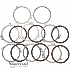Комплект дисків B2 Brake 01M, 01N, 01P, 096, 097, 098, 099, AR4, AD4, AD8 - 6 фрикційних дисків (загальна товщина комплекту 26.55 мм)