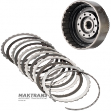 Барабан FORWARD Clutch FORD 5R55N, 5R55W, 5R55S 8R2P-7A511-AA - 5 фрикційних дисків, (загальна товщина комплекту 20.70 мм)