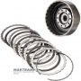 Барабан FORWARD Clutch FORD 5R55N, 5R55W, 5R55S 8R2P-7A511-AA — 5 фрикционных дисков, (общая толщина комплекта 20.70 мм)