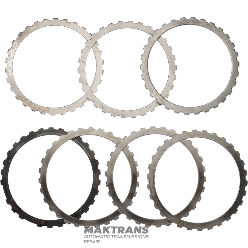 Комплект сталевих дисків Low/Reverse, D Clutch FORD 6R60, 6R75, 6R80 - 5 сталевих дисків, (загальна товщина комплекту 14.45 мм)