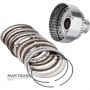 Барабан 3-4 Clutch MAZDA Hybrid 8-speed transmission RZ42, RZ44 - 6 фрикційних дисків, 2 опорних сталевих дисків (загальна товщина комплекту 30.60 мм)