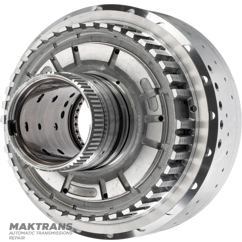Барабан 3-4 Clutch MAZDA Hybrid 8-speed transmission RZ42, RZ44 - 6 фрикційних дисків, 2 опорних сталевих дисків (загальна товщина комплекту 30.60 мм)