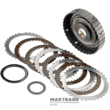 Барабан Forward Clutch JATCO JF018E, JF019E Hybrid — 4 фркикционных диска (общая толщина комплекта 14.05 мм)