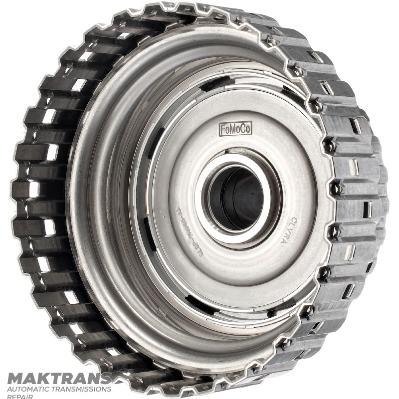 Барабан B Clutch (Direct) FORD 6R60, 6R80 9L3P-7H359-AA — под пакет на 5 фрикционных диска (высота от поршня до стопорного кольца 27 мм)