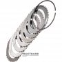 Комплект сталевих дисків FORWARD Clutch FORD 4R70 4R75 - 5 сталевих дисків (товщина 1.77 мм), 1 опорний диск (товщина 5.55 мм / 3 мм)