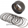 Барабан Low Clutch JATCO JF405E 4543002711 - 5 фрикційних дисків (загальна товщина комплекту 18.75 мм)