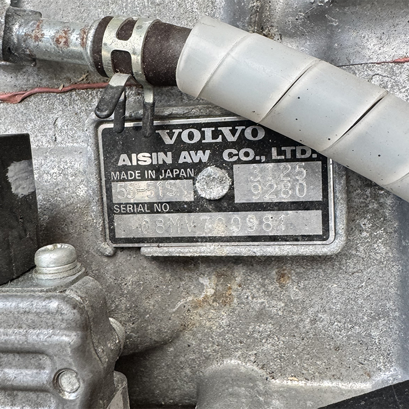 Автоматична трансмісія в зборі з гідротрансформатором AW55-51SN 2WD - 31259280 (Volvo C70 (MC) 2.5 T5 20V), з електронним блоком 30735596, гідротрансформатор 43A290