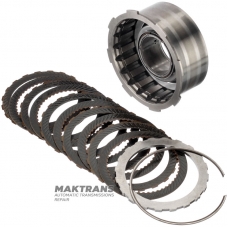 Барабан Direct Clutch FORD 5R55N, 5R55S, 5R55W, 1L2P-7D047-CA — 10 односторонних, фрикционных диска (общая толщина 26.15 мм)
