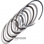 Комплект стальных и фрикционных дисков C3 Clutch Aisin Warner AWF8G45 — 4 фрикционных диска (общая толщина коплекта 18.40 мм)