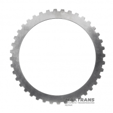 Диск фрикционный (односторонний, нар. зубья)  K81 Clutch Mercedes-Benz (AMG) 725.0, NISSAN GE9R01A, JATCO JR913E A7252720537 — (вн. Ø139 мм, толщина 2.10 мм, 40 зубьев)