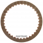 Диск фрикционный (односторонний, вн. зубья) K81 Clutch Mercedes-Benz 725.0 (AMG), NISSAN GE9R01A, JATCO JR913E A7252729802 — (нар. Ø 165 мм, толщина 2.10 мм, 36 зубьев)