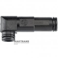 Оливна трубка гідроблоку VAG DSG 0BT/0BH — 0BH325288B (нар.Ø 12.85 мм)