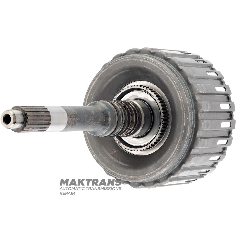 Вхідний вал, барабан C4-C1 Clutch TOYOTA A760 E/F - C4 Cluthc - 3 фрикційні диски (загальна товщина комплекту 13.70 мм), C1 Clutch - 5 фрикційні диски (загальна товщина комплекту 21.70 мм)