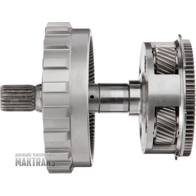 Вхідний вал / планетарна передача FORD HF45 eCVT LX68-7D055-BA, HG9P-7A153-AA, HG9P-7H535-AA - 4 сателіти (26 зубів), загальна висота 152 мм (21 шліц, нар.Ø 2)