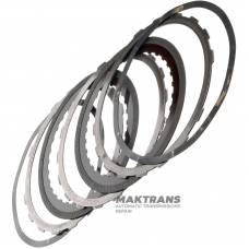 Комплект сталевих та фрикційних дисків Low/Reverse Brake CD4E F3RZ-7B164-C, F3RZ-7B066-F — 2 фрикіцонні диски (загальна товщина комплекту 9.10 мм)