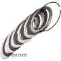 Комплект сталевих та фрикційних дисків D Clutch FORD 10R140 LC3Z-7B164-B, LC3Z-7G474-A – 5 фрикційних дисків (загальна товщина комплекту 23.45 мм/27.85 мм)