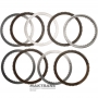 Комплект стальных и фрикционных дисков F Clutch FORD 10R140 LC3Z-7B164-D, LC3Z-7E313-A — 4 фрикционных диска (общая толщина комплекта 24.70 мм)