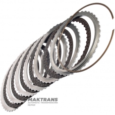 Комплект сталевих та фрикційних дисків C Clutch FORD 10R140 LC3Z-7H095-A, LC3Z-7B442-C — 5 фрикційних дисків (загальна товщина комплекту 32.15 мм)