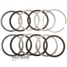 Комплект стальных и фрикционных дисков С Clutch FORD 10R140 LC3Z-7H095-A, LC3Z-7B442-C — 5 фрикционных дисков (общая толщина комплекта 32.15 мм)