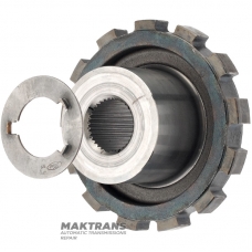 Парковочная шестерня FORD 4R44E, 4R55E, 5R44E, 5R55E F7RZ-7A233-BA, F77Z-7B368-AA — 13 зубьев (нар.Ø 113.30 мм), 33 шлица, нар.Ø корпуса 61 мм