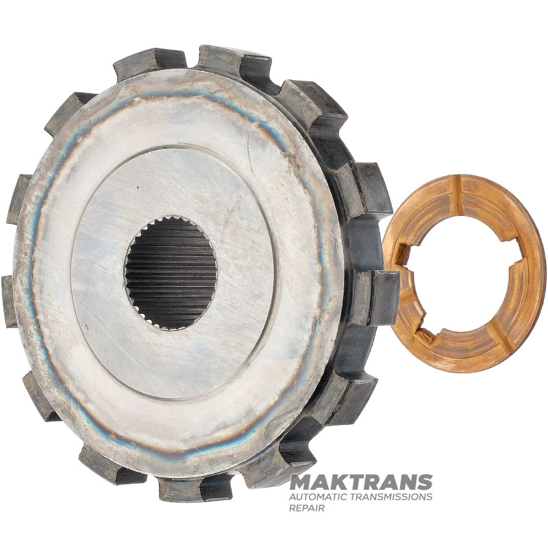 Паркувальна шестерня FORD 4R44E, 4R55E, 5R44E, 5R55E F7RZ-7A233-BA, F77Z-7B368-AA — 13 зубів (нар.Ø 113.30 мм), 33 шліци, нар.Ø корпусу 61