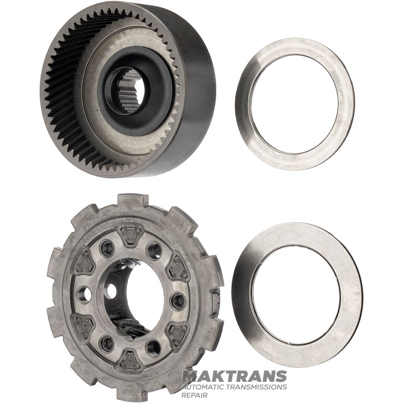 Задняя планеатрная передача FORD A4LD, 4R44E, 4R55E, 5R55E, 5R55N, 5R55S, 5R55W P97GT-7D007-AHR — стальной корпус, 3 сателлита (15 зубьев, нар.Ø 24.40 мм), кольцевая шестерня 57 зубьев (нар.Ø 94.15 мм)