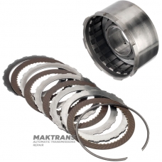 Барабан DIRECT Clutch FORD A4LD, 4R44E, 4R55E, 5R55E, 5R55N, 5R55S, 5R55W, 97GT-7D047-A1E - 4 фрикіцонні диски (загальна товщина комплекту 20.55 мм