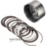 Барабан DIRECT Clutch FORD A4LD, 4R44E, 4R55E, 5R55E, 5R55N, 5R55S, 5R55W, 97GT-7D047-A1E - 4 фрикіцонні диски (загальна товщина комплекту 20.55 мм