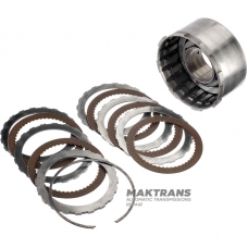 Барабан DIRECT Clutch FORD A4LD, 4R44E, 4R55E, 5R55E, 5R55N, 5R55S, 5R55W, XL2P-7D047-CB - 5 фрикіцонних дисків (загальна товщина комплекту 20.55 мм)