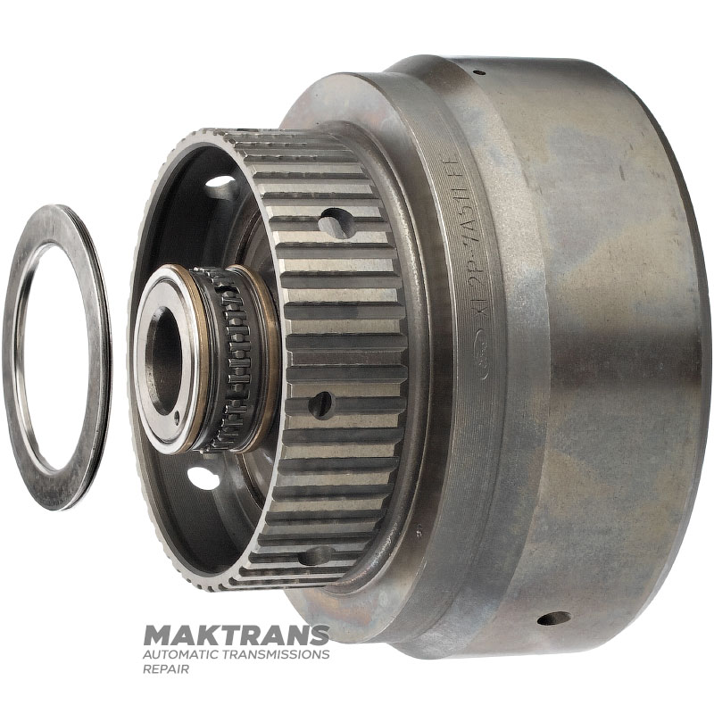 Барабан FORWARD Clutch (порожній, без дисків) FORD A4LD, 4R44E, 4R55E, 5R55E, 5R55N, 5R55S, 5R55W, XL2P-7A511-EE - під 6 фрикційних дисків