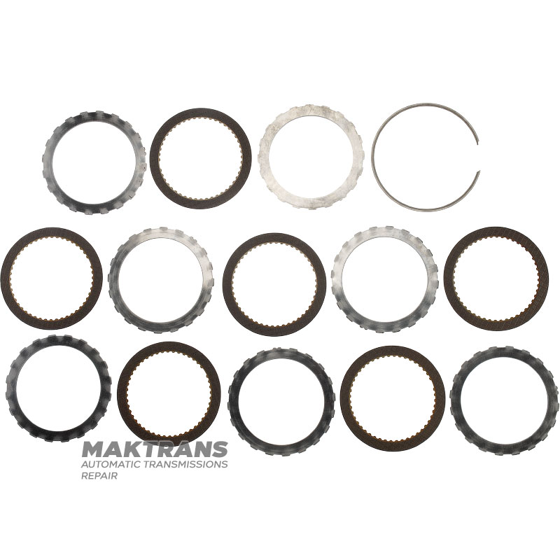 Барабан Direct Clutch A4LD, 4R44E, 4R55E, 5R55E, 5R55N, 5R55S, 5R55W, 91DT-7D047-EB, 91DT-7D047-EC - 6 фрикційних дисків (загальна товщина 30 мм)
