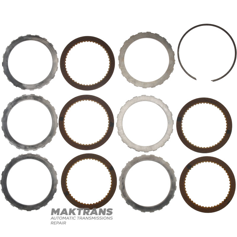 Барабан Direct Clutch A4LD, 4R44E, 4R55E, 5R55E, 5R55N, 5R55S, 5R55W, 95GT-7D047-C1A - 5 фрикційних дисків (загальна товщина коплекту 22 мм), з втулкою під