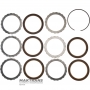 Барабан Direct Clutch A4LD, 4R44E, 4R55E, 5R55E, 5R55N, 5R55S, 5R55W, 95GT-7D047-C1A - 5 фрикційних дисків (загальна товщина коплекту 22 мм), з втулкою під