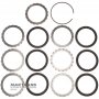 Барабан FORWARD Clutch FORD A4LD, 4R44E, 4R55E, 5R55E, 5R55N, 5R55S, 5R55W 91DT-7A511-EB - з тефлоновими кільцями на ступиці, 6 фрикційних дисків (2 фрикційних дисків)