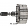 Выходной вал, барабан K27 Clutch Mercedes-Benz 725.0 AMG A2902701300 — длина вала 135 мм, 30 шлицев (нар.Ø 31.70 мм), барабан K27 (7 фрикицонных дисков)