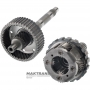 Задняя планетарная передача, выходной вал TOYOTA / LEXUS A750 E/F, A760 E/F 3576060060 — длина вала 100 мм, 23 шлица (нар.Ø 30.45 мм, длина шлицевой части вала 26 мм),  4 сателлита (19 зубьев на сателлитах)
