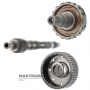 Задняя планетарная передача, выходной вал TOYOTA / LEXUS A750 E/F, A760 E/F 3576060060 — длина вала 100 мм, 23 шлица (нар.Ø 30.45 мм, длина шлицевой части вала 26 мм),  4 сателлита (19 зубьев на сателлитах)