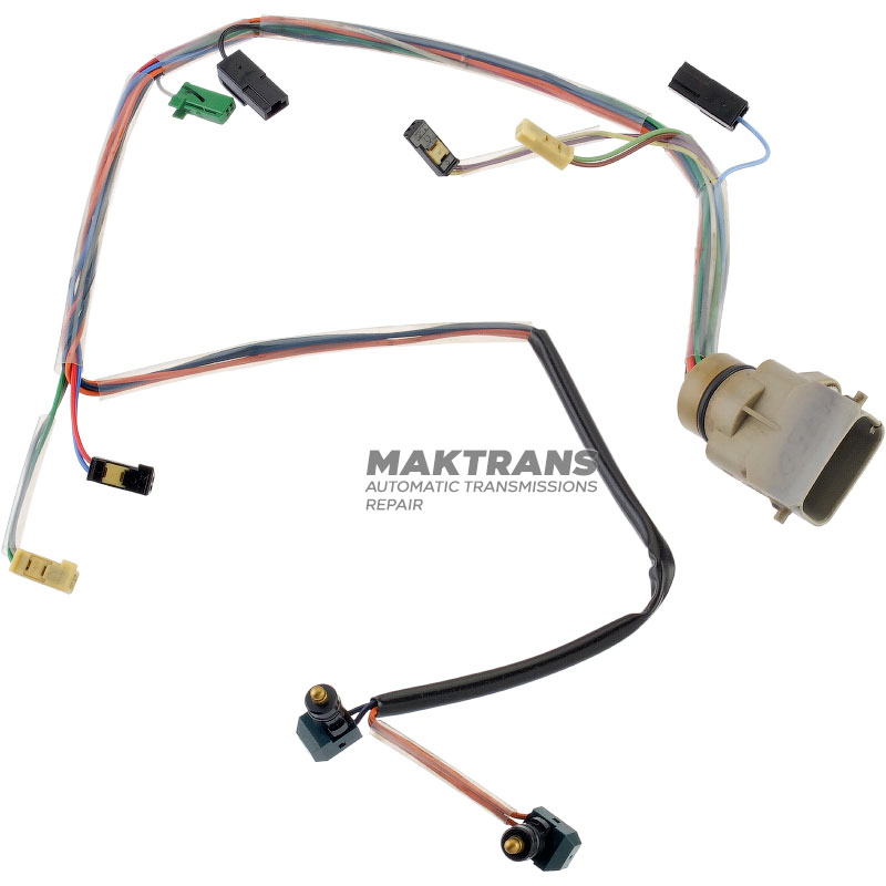 Проводка гидроблока TOYOTA A750E, A750F — 8212560650, 8212535130 (разъем 15 пинов), used and inspected