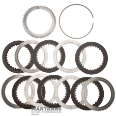 Комплект сталевих та фрикційних дисків D Clutch FORD 10R140 LC3Z-7B164-B, LC3Z-7G474-A, LC3P-7P183-AK – 6 фрикційних дисків (загальна товщина комплекту 23.35 мм/27.90 мм)
