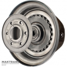 Кришка передня гідротрансформатора ZF 6HP26A (09E) - 000243, (діаметр пілота 16 мм, 3 отвори кріплення)
