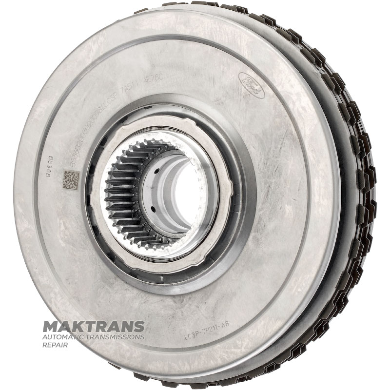 Барабан E Clutch FORD 10R140 — 4 фрикционны диска (FL3P-7A262-AC, FLC3P-7P169-AC, LC3P-7A511-AE)