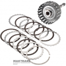 Входной вал, барабан С1 / Forward Clutch (6 фрикционных дисков) TOYOTA A750 E/F — 357010C010 356340C010 356330C010