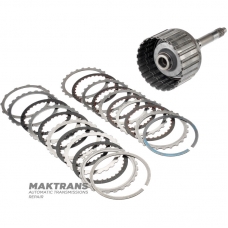 Входной вал, барабан C1 / C4 Clutch TOYOTA A960E 3570122130 — С1 Clutch (4 фрикционных диска)  / C4 Clutch (4 фрикционных диска)
