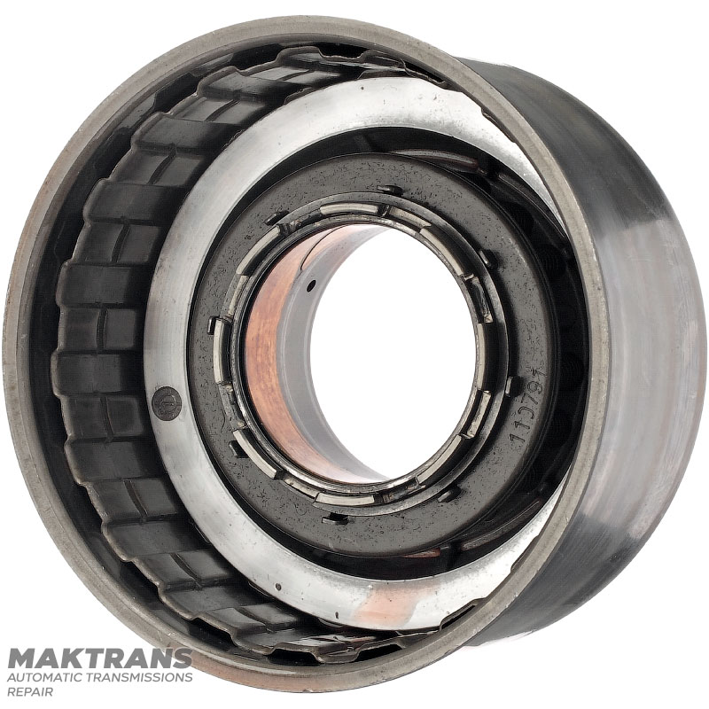 Барабан Overdrive Clutch A4LD, 4R44E, 4R55E, 5R55E, 5R55N, 5R55S, 5R55W 97GT-7L668-AE - барабан з втулкою, 3 фрикційні диски (загальна товщина комплекту 15.55 мм)