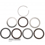 Барабан Overdrive Clutch A4LD, 4R44E, 4R55E, 5R55E, 5R55N, 5R55S, 5R55W 97GT-7L668-AE - барабан з втулкою, 3 фрикційні диски (загальна товщина комплекту 15.55 мм)