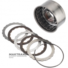 Барабан Overdrive Clutch A4LD, 4R44E, 4R55E, 5R55E, 5R55N, 5R55S, 5R55W 95GT-7L668-AB - барабан з втулкою, 2 фрикційні диски (загальна товщина комплекту 12.10 мм)