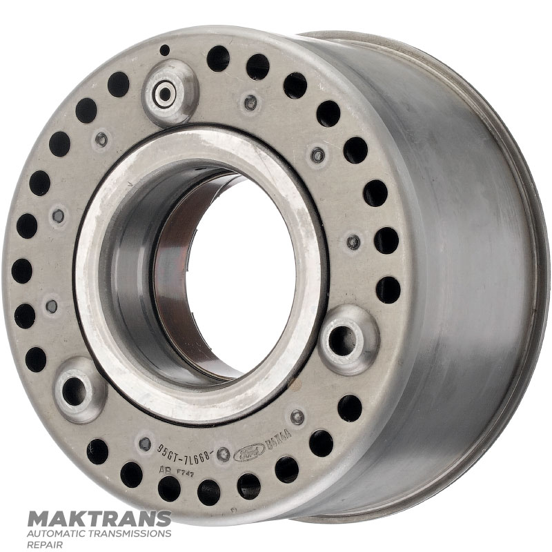 Барабан Overdrive Clutch A4LD, 4R44E, 4R55E, 5R55E, 5R55N, 5R55S, 5R55W FOTZ-7L669-A - барабан з втулкою, 2 фрикційні диски (загальна товщина комплекту 12.10 мм)